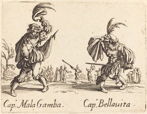 Cap. Mala Gamba und Cap. Bellavita