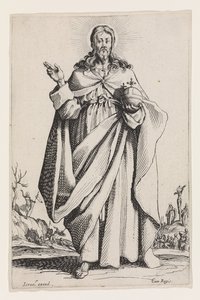 Christus aus Les Grands Apôtres, 1631 von Jacques Callot
