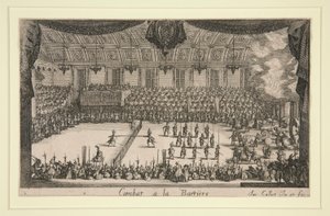 Kampf an der Barriere von Jacques Callot