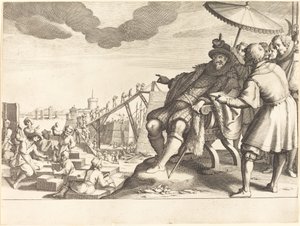 Bau und Befestigung des Hafens von Livorno