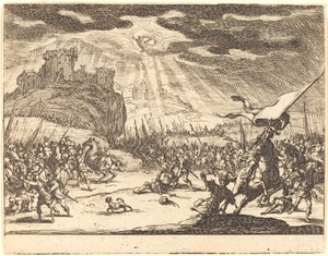 Bekehrung des Paulus von Jacques Callot