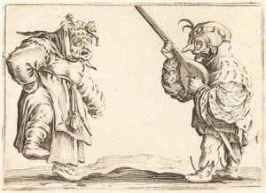 Tänzer mit Laute, ca. 1622
