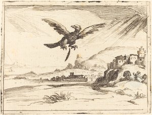 Adler verliert eine alte Feder, 1628