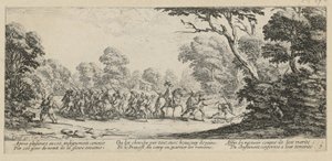 Entdeckung der Verbrecher, Blatt 9 der Folge "Grauen des Krieges"