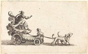 Einzug von Monseigneur Henry de Lorraine, Marquis de Moy, unter dem Namen Pirandre von Jacques Callot