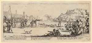 Erschiessung, Blatt 12 der Folge "Die Grauen des Krieges"
