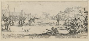 Erschießung, Blatt 12 der Folge "Grauen des Krieges"