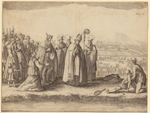 Fächer von Jacques Callot