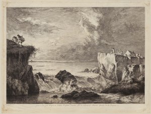 Festgelage, Blatt 4 der Folge "Die Bohémiens" von Jacques Callot