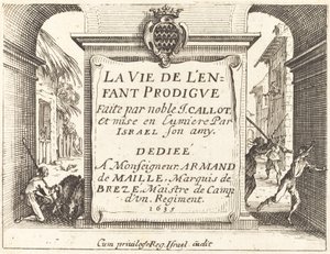 Frontispiz für "Der verlorene Sohn"