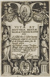 Frontispiz, aus Das Leben der Jungfrau von Jacques Callot