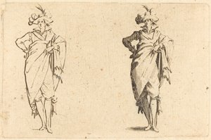 Herr von vorne gesehen mit Hand an der Hüfte