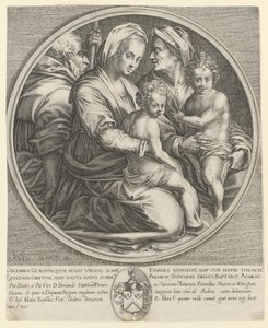 Heilige Familie von Jacques Callot