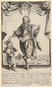 Heimsuchung, Blatt 8 der Folge "Das Geheimnis der Passion" von Jacques Callot