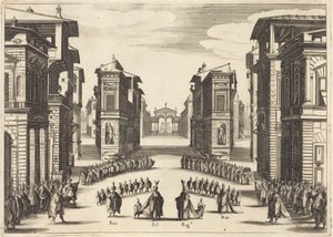 Il Solimano, Akt II von Jacques Callot