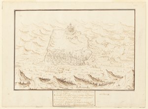 Isometrische Ansicht von Torra de Ottaggio