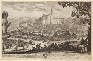 Jahrmarkt von Impruneta von Jacques Callot