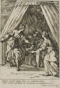 Judith mit dem Kopf des Holofernes von Jacques Callot