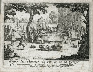 Das Leben des verlorenen Sohnes (Gravur)