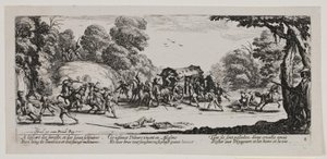 Les Misères et les Malheurs de la Guerre (Blatt 8) von Jacques Callot