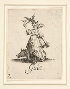 Die sieben Todsünden: Völlerei von Jacques Callot
