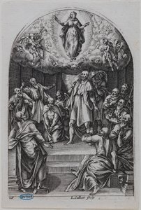 Die Gemälde von Rom, Die Himmelfahrt von Jacques Callot