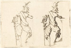 Mann mit Schwert, ca. 1622