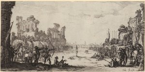 Martyrium des heiligen Sebastian von Jacques Callot