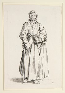 Einäugige Frau, aus Die Bettler (La borgnesse)