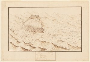 Planometrische Ansicht von Gani von Jacques Callot