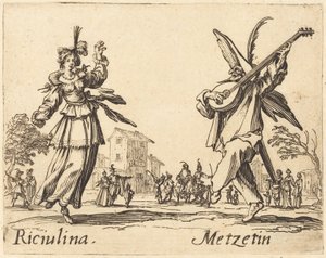 Riciulina und Metzetin, ca. 1622