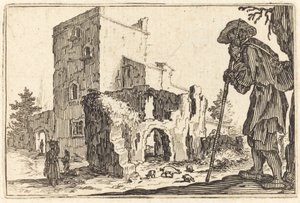 Hirte und Ruinen, ca. 1622
