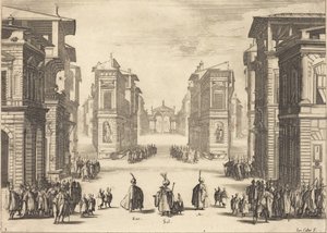 Solimano, Akt I von Jacques Callot