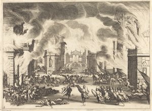 Solimano, Akt V von Jacques Callot