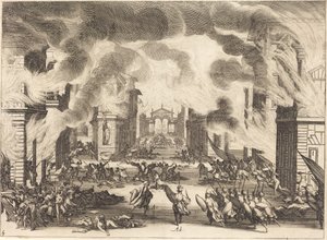 Solimano, Akt V von Jacques Callot
