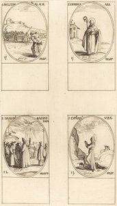 St. Meliton; St. Firminus; St. Gregor der Große; St. Euphrasia