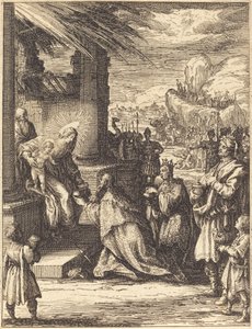 Die Anbetung der Heiligen Drei Könige von Jacques Callot