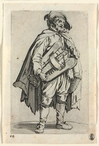 Die Bettler: Der Drehorgelspieler