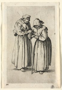 Die Bettler: Zwei Bettlerfrauen, ca. 1623