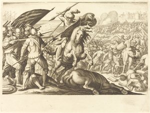 Die Niederlage der türkischen Kavallerie