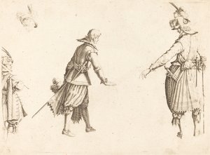 Die Einschreibung der Truppen von Jacques Callot