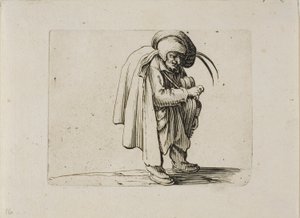 Der Drehleierspieler, aus Varie Figure Gobbi