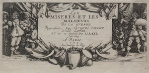 Die großen Leiden des Krieges von Jacques Callot