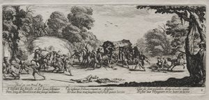 Die großen Leiden des Krieges: Straßenraub