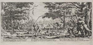 Die großen Leiden des Krieges: Die Rache der Bauern von Jacques Callot