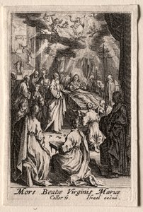 Das Leben der Jungfrau Maria: Der Tod der Jungfrau Maria von Jacques Callot