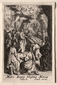 Das Leben der Jungfrau: Der Tod der Jungfrau von Jacques Callot
