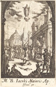 Das Martyrium des Heiligen Jakobus Major von Jacques Callot