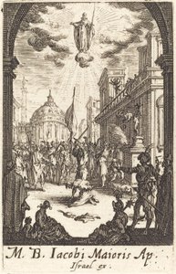 Das Martyrium des Heiligen Jakobus Major von Jacques Callot