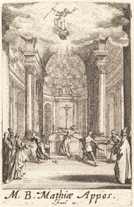 Das Martyrium des heiligen Matthias von Jacques Callot